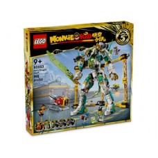 LEGO Monkie Kid 80053 Meijin zmajski robotski oklep